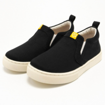 롬크 LOMC 수제화 유아 키즈 신발 슬립온 스니커즈 코르피 블랙