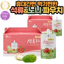 이란산 석류 노니 간편한 파우치 100ml x 10포 2박스