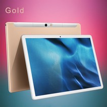 가성비 태블릿 10.1 인치 Pc 옥타 코어 4GB 64GB ROM 안드로이드 9 구글 플레이 3G 전화 통화 와이파이 블루투스 c타입, Standard, 금_CHINA