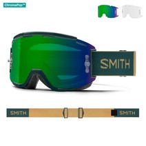 SMITH Squad MTB 스쿼드 엠티비 고글 Spruce Safari 스프루스 사파리 크로마팝 에브리데이 그린미러, 단품