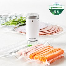 푸드세이버 휴대용 핸디형 진공포장기 압축기 화이트 FS1188-071, 단품없음