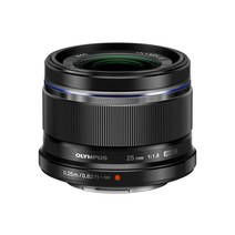 OM SYSTEM올림푸스 OLYMPUS M.ZUIKO DIGITAL 25mm F1.8 블랙 마이크로 포서즈용 단초점 렌즈