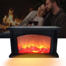 불멍 무드등 LED 간접조명 취침등 집들이선물 동적 벽난로 모형 LED 야간 조명 효과 램프 USB 배터리 전, 한개옵션0