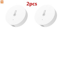 베이비모니터 Xiaomi-mijia mi 스마트 온도 습도 센서 모니터 앱 제어 프로세스 건강 가족 베이비 케어 게이트웨이 작업, [01] 2 pieces