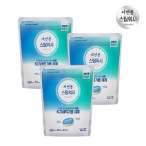 자연퐁 스팀워시 식기세척기용 세제 타블렛 55P*3개(총165P), 단품