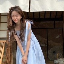 VSYOY 민소매 롱 원피스