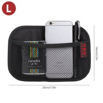 테슬라 호환 테슬라 모델 Y S 3 용 자동차 정리 그물 가방 아이오닉 5 골프 6 용 자동차 포켓 다용도 보관 정리 자동차 액세서리, [01] L