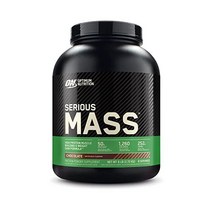Optimum Nutrition Serious Mass Weight Gainer Protein Powder Vitamin C Zinc and Vitamin D for Immune, Chocolate, 6 Pound (Pack of 1)