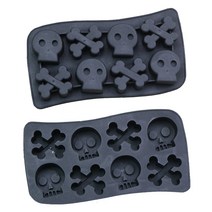 석고방향제 비누 제작용 실리콘 몰드 - 해골몰드