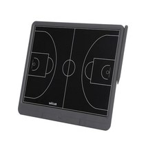 드로잉패드 드로잉보드 액정 펜 그림그리는 태블릿 디지털 노트Wicue-15 인치 휴대용 농구 축구 전술 보드, 01 Dark grey