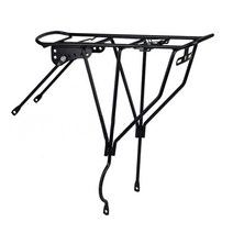 장착형 자전거 뒷 안장 자석 짐받이 짐칸 랙 패니어, 단품, 블랙, 1개