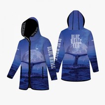 [스킨스쿠버 SKINSCUBA] 풀컬러 네오프렌방풍자켓_ 푸른고래 네오프렌 자켓, 여