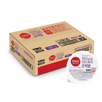 햇반 귀리흑미곤약밥 150g x 24개입