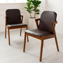 에보니아 애리 고무나무 식탁의자 [수도권무료배송], 색상:월넛