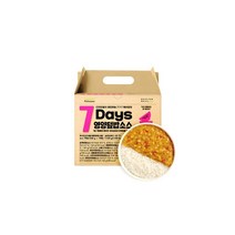 디자인밀 7Days 영양덮밥소스 (160gx7EA) 밥대용 식단조절 식이요법, 2개