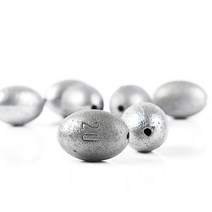 낚시 구멍봉돌 구멍추 유동 싱커 원투, 1개