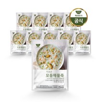 죽이야기 더조은 모둠해물죽 350g X 10팩, 10개