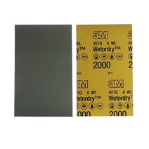 연마재 프리미엄 품질 401Q 연마 사포 자동차 미용/유지 보수/스크래치 수리 50 개, [02] P1500, [02] 200 pcs