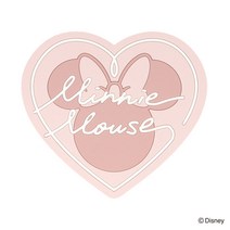 프랑프랑 컵받침 티코스터 디즈니 코스터 미니 하트 핑크