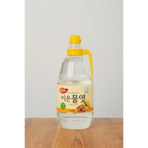 물엿 2.4kg 달콤한행복 맥아당 옥수수전분100%