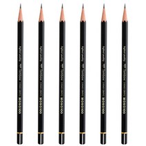 톰보우 모노100 제도 고급연필, HB, 6개입