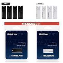 [RA†]미니보스 USB메모리 스틱형 8G 심플 USB 판촉용 소형 8기가 8가 저장 휴대용▨_ea, Ж 블랙