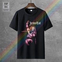 대나무단소 플라스틱 단소 Jethro Tull 티셔츠 플루트 공식 상품, 01 0004678-Black_09 5XL