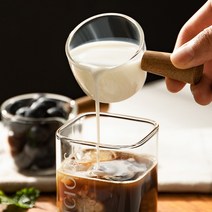 꾸밈백서 내열유리 에스프레소 잔 샷잔, 80ml * 4개