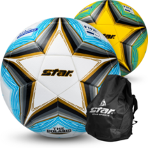 스타 더 폴라리스 3000 FIFA 공인구+볼 가방 SB165TB-05 동호회 축구공, SB165TB-05 5호 노랑