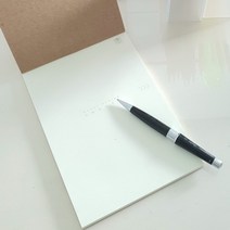 크라프트 무지 미니 무선 노트 연습장 일기장 세로 58매