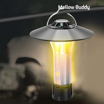 스마토이 멜로우버디 감성 캠핑 LED 갓 전등 랜턴 조명 스탠다드, LED갓손전등, 혼합색상, 1개