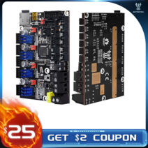 3D프린터부품 BIGTREETECH SKR MINI E3 32 비트 온보드 TMC2209UART TFT35 E3 Ender3V2 CR10 Voron 3D 프린터용, 2.With cable