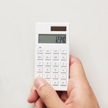 단순생활 계산기 심플 계산기 S L 선택가능, 화이트S