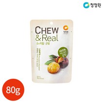 청정원 츄 앤 리얼 군밤츄 80g, 상세페이지 참조