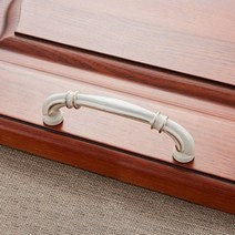 비투비월드 클래식홈 가구손잡이 2구 서랍장 화장대손잡이 화이트, 단품