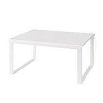 철제선반 선반인서트2가지사이즈 주방정리 싱크대수납 이케아 VARIERA 바리에라, 화이트