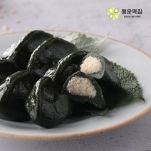 [행운떡집] 냉동 모시떡 4종 골라담기 (기피 깨 통동부 개떡), 선택:냉동 모시개떡 25개/1.1kg내외