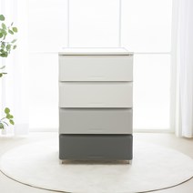 [리빙앤트리] 홈스타일 DIY 서랍장 4단 L 그라데이션, 단품