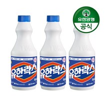 유한락스 레귤러, 1L, 3개