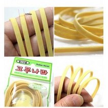 찰고무줄 찰고무밴드(100cm X 3.5mm 4p), 상세페이지 참조, 쿠팡@ 본상품선택