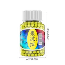 팰렛 1 병 65g 300pcs 소프트 젤리 낚시 미끼 잉어 낚시 비즈 콩 낚시 펠릿 보일리 태클, c