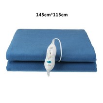 전기장판1인용 Electric Blanket Thicker Heater Double Body Warmer 145*115cm Heated Blanket Thermostat Elect, 145cmX115cm