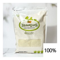 그린식품 아몬드 분말 특A 100% 1kg 가루 파우더 파우다, 1개