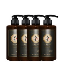 댕기머리 기골드 샴푸 500ml 4개 + 스킨케어 샘플 증정, 기골드샴푸4