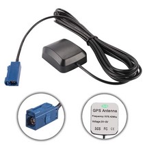 gps 재방사 증폭기 안테나 범용 자동차 수신기 자동차 자동 공중 어댑터 남성 플러그 활성 공중 케이블 탐색 헤드 유닛, 없음