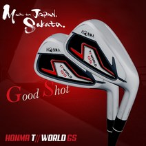 혼마 투어월드 TWORLD GS 남성용 카본 7아이언 세트, 스피드튠48_7i(6~11.Sw) S, S