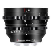 캐논 렌즈 카메라 소니 E R 니콘 Z 후지 X M43 라이카 시그마 L용 APSC 대형 조리개 광각 7artisans 12mm T29 시네마, 4.후지 xf - Black