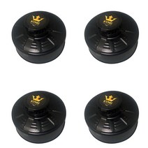 KYNG 가스 마스크 필터 40mm 마스크 필터 (4팩) / 인공 호흡기 필터 - 응급 상황 대비용 산업용 페인팅 용접 준비 할로윈 마스크 업그레이드된 프리미엄 블랙 40