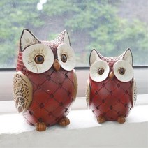 거실 장식장 콘솔 장식품 행운 부엉이 자취생집들이, 상세페이지 참조