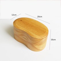 런치박스 직장인 직장인 스벅 일본 보온 2단 피크닉 도시락통 스테인레스 나무 반찬통 써모스, A